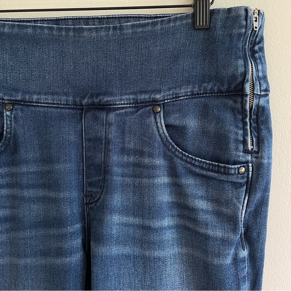 Spanx Women's The Signature Straight Leg Stretch High Rise Jean Size 32 - Picture 4 of 11